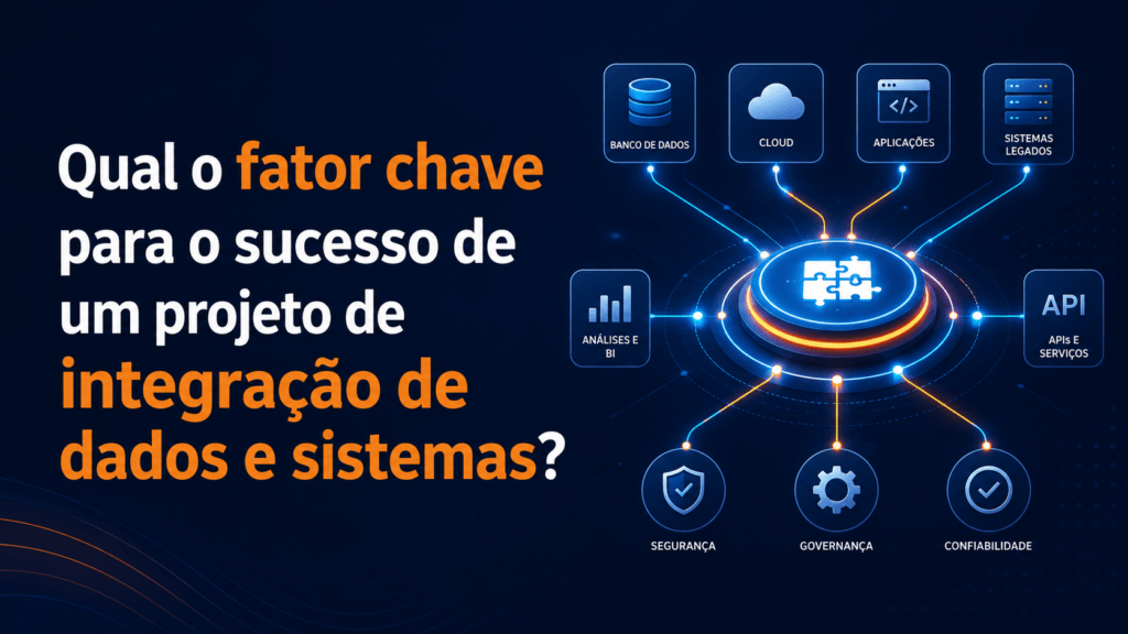 Qual o Fator Chave para o Sucesso de um Projeto de Integração de Dados e Sistemas?