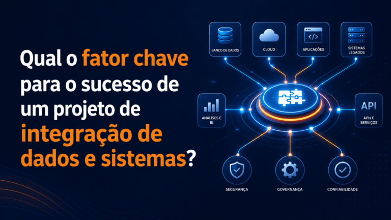 Qual o Fator Chave para o Sucesso de um Projeto de Integração de Dados e Sistemas?